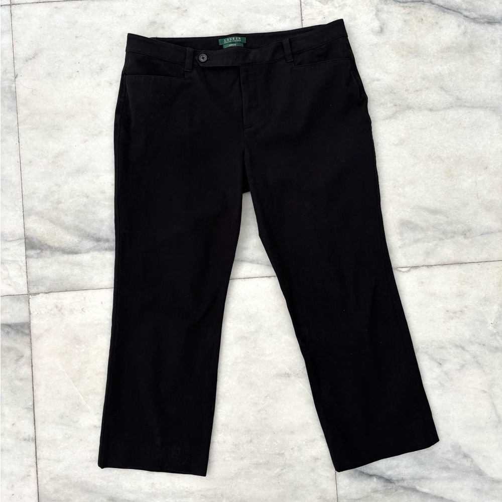 Black Women's Straight Leg Pants